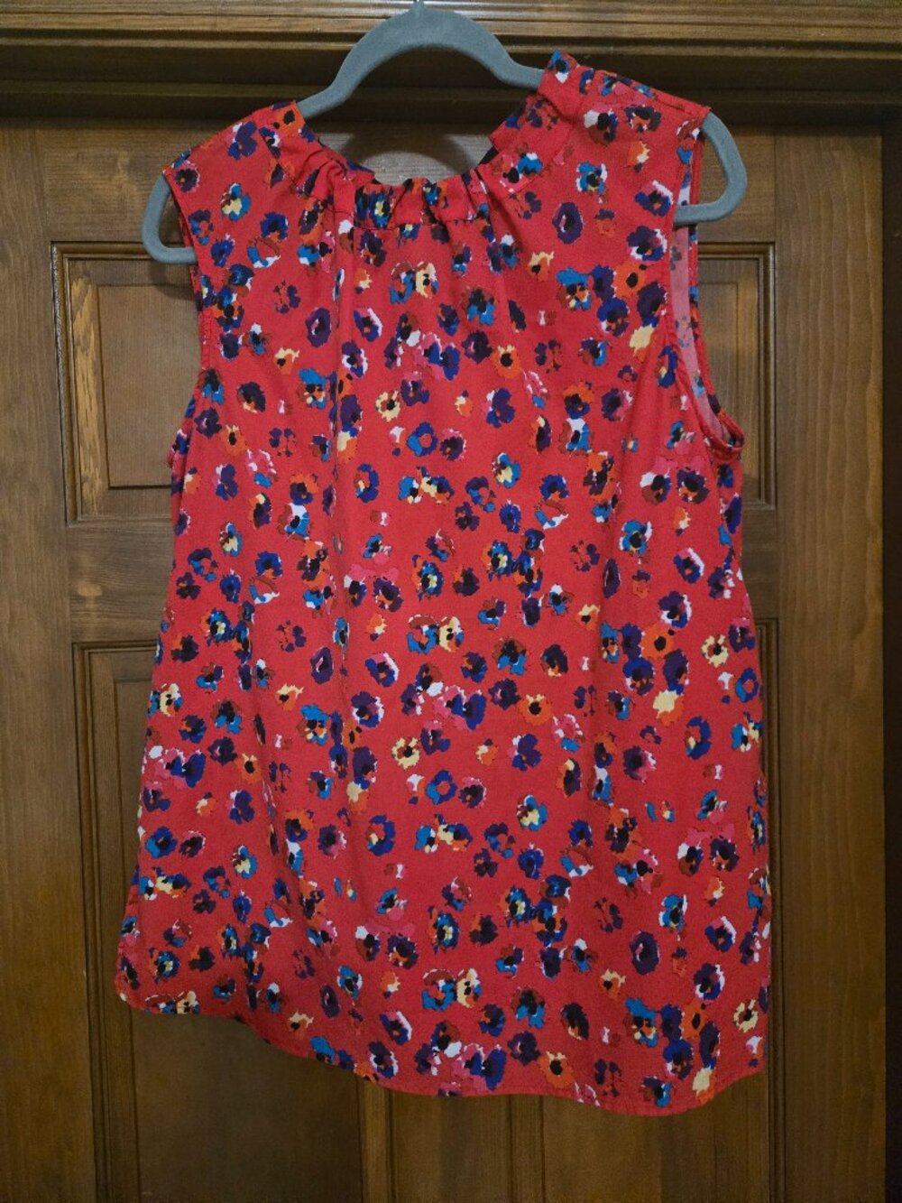 Jason Wu Red Leopard Print Tank size 12